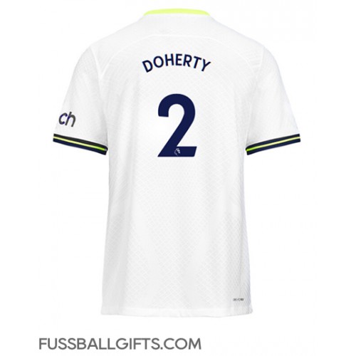Tottenham Hotspur Matt Doherty #2 Fußballbekleidung Heimtrikot 2022-23 Kurzarm